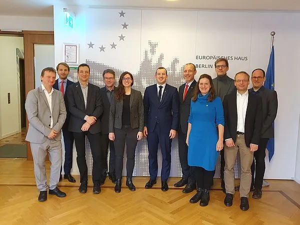 2020: Besuch bei Virginijus Sinkevičius